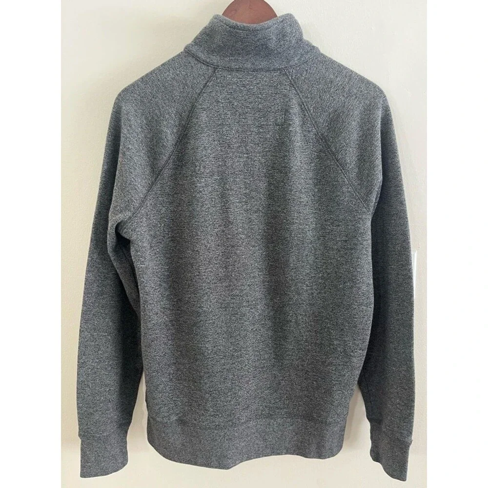 Banana Republic 4 Button Pullover Knit Sweater Heather Gray Size Medium